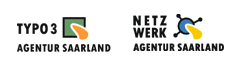 Logos Typo3- und Netzwerkagentur Saarland